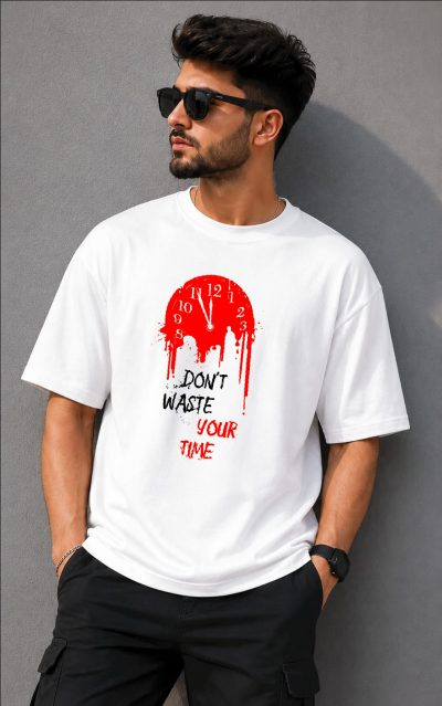 Premium Printed Drop-Shoulder T-Shirt