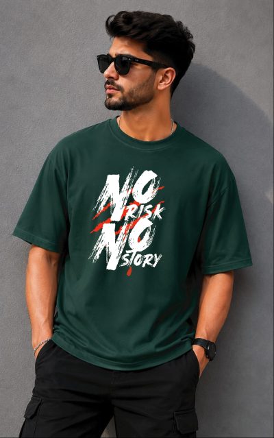 Premium Printed Drop-Shoulder T-Shirt