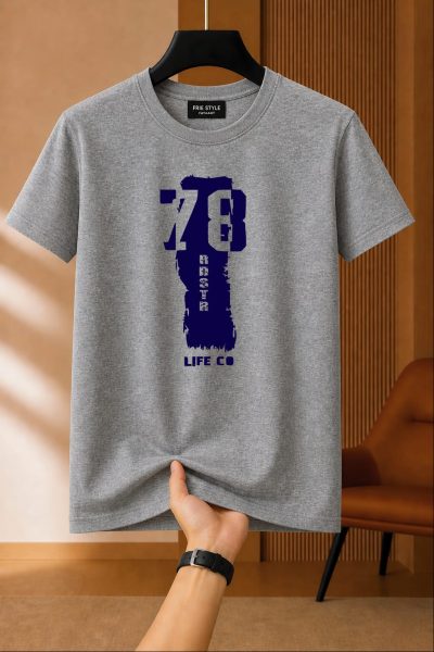 Printed Cotton Regular T Shirt