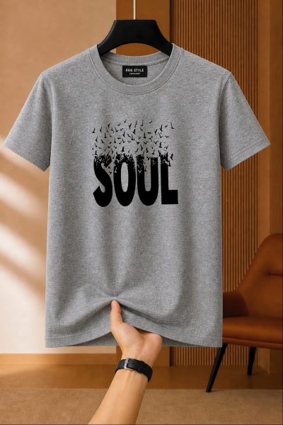 Printed Cotton Regular T Shirt