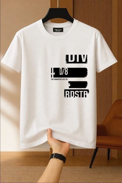 Printed Cotton Regular T Shirt