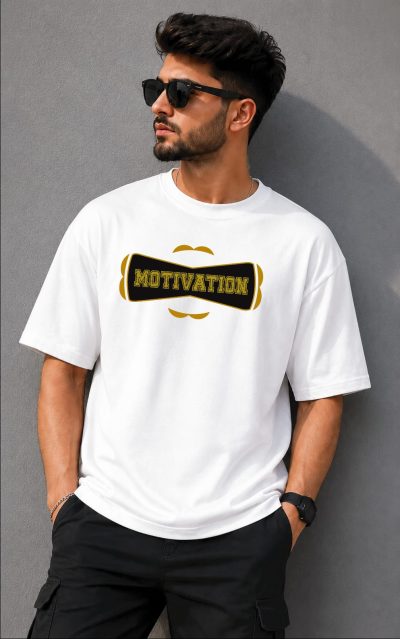Premium Printed Drop-Shoulder T-Shirt