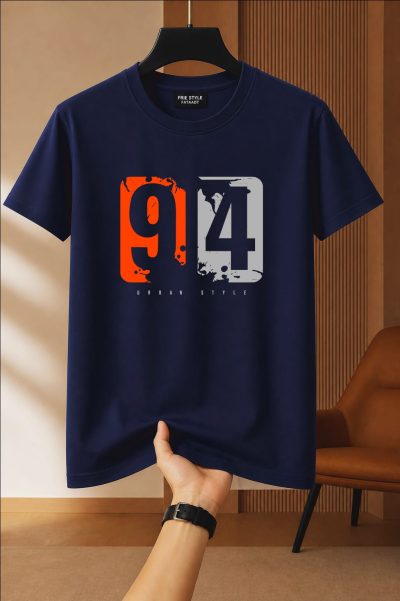 Printed Cotton Regular T Shirt
