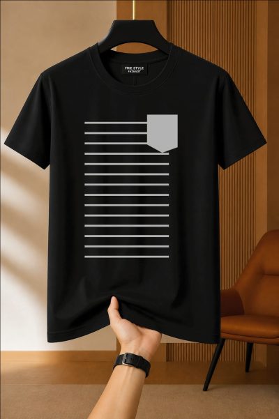 Printed Cotton Regular T Shirt