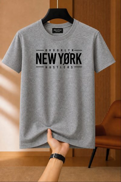 Printed Cotton Regular T Shirt