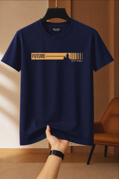 Printed Cotton Regular T Shirt