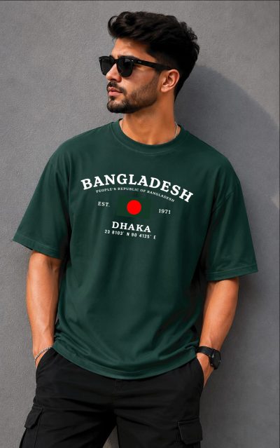 Premium Printed Drop-Shoulder T-Shirt