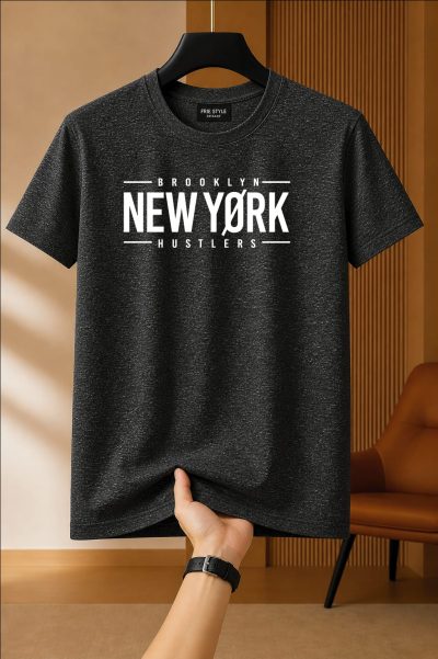 Printed Cotton Regular T Shirt