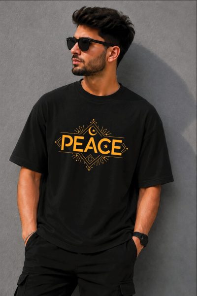 Premium Printed Drop-Shoulder T-Shirt