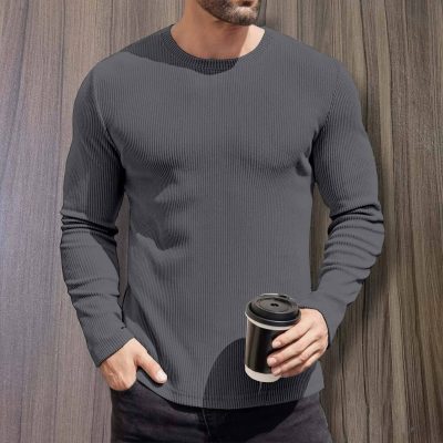2/2 Rib Cotton Thermal Long Sleeve T-shirt