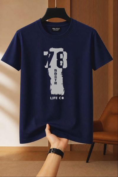 Printed Cotton Regular T Shirt