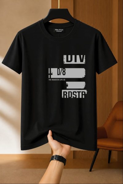 Printed Cotton Regular T Shirt