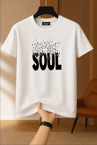 Printed Cotton Regular T Shirt