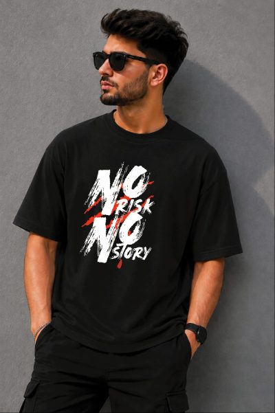 Premium Printed Drop-Shoulder T-Shirt