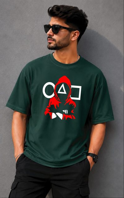Premium Printed Drop-Shoulder T-Shirt