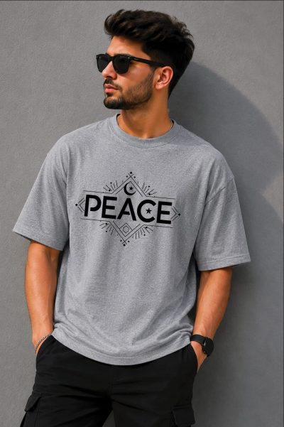 Premium Printed Drop-Shoulder T-Shirt