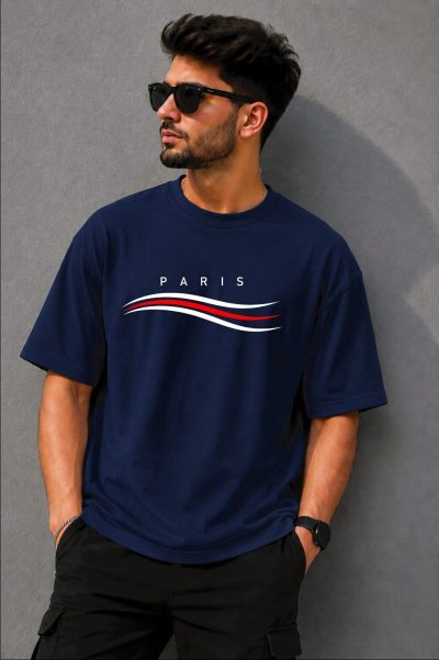Premium Printed Drop-Shoulder T-Shirt