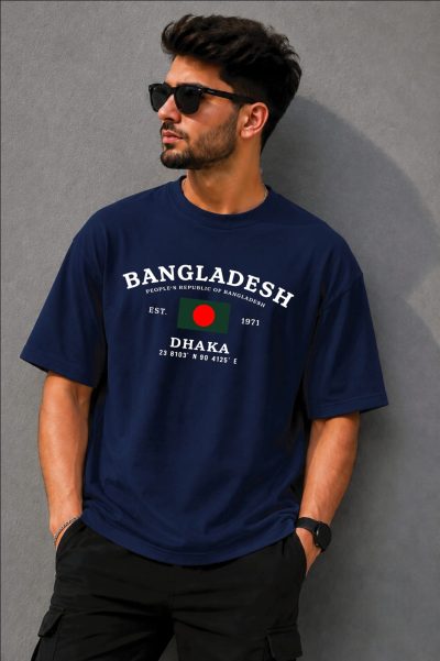 Premium Printed Drop-Shoulder T-Shirt