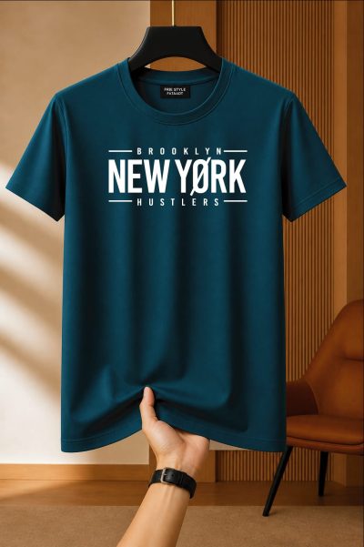 Printed Cotton Regular T Shirt