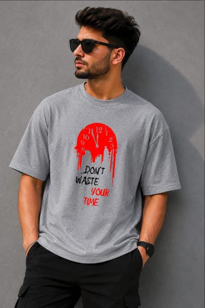Premium Printed Drop-Shoulder T-Shirt
