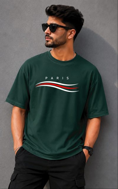 Premium Printed Drop-Shoulder T-Shirt