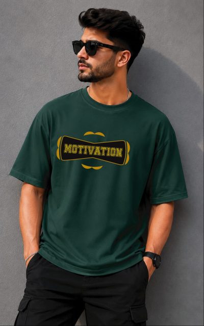 Premium Printed Drop-Shoulder T-Shirt