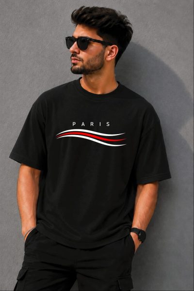 Premium Printed Drop-Shoulder T-Shirt