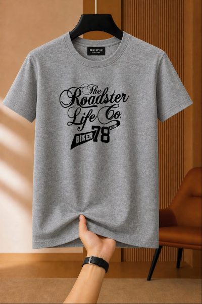 Printed Cotton Regular T Shirt