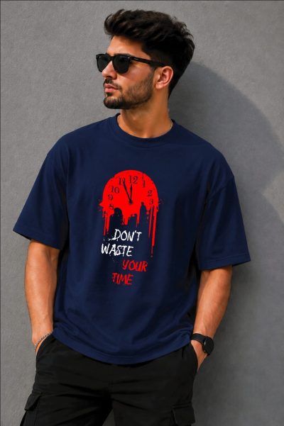 Premium Printed Drop-Shoulder T-Shirt