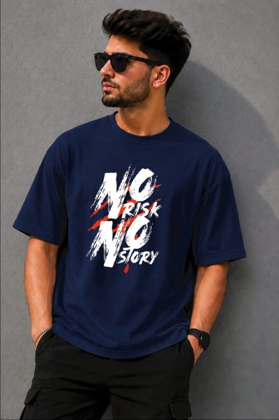 Premium Printed Drop-Shoulder T-Shirt