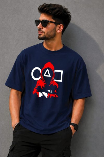 Premium Printed Drop-Shoulder T-Shirt