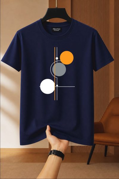Printed Cotton Regular T Shirt