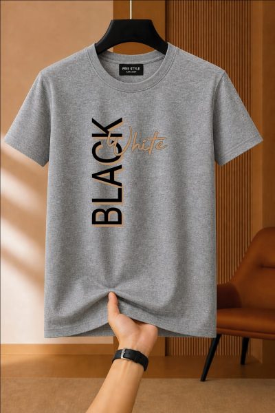 Printed Cotton Regular T Shirt