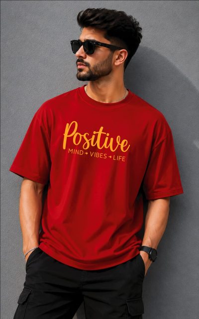 Premium Printed Drop-Shoulder T-Shirt