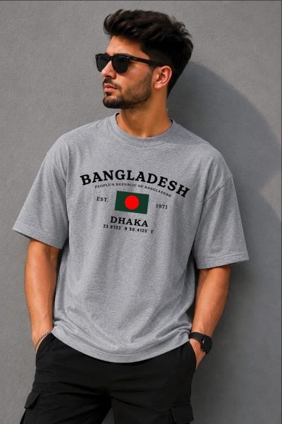 Premium Printed Drop-Shoulder T-Shirt