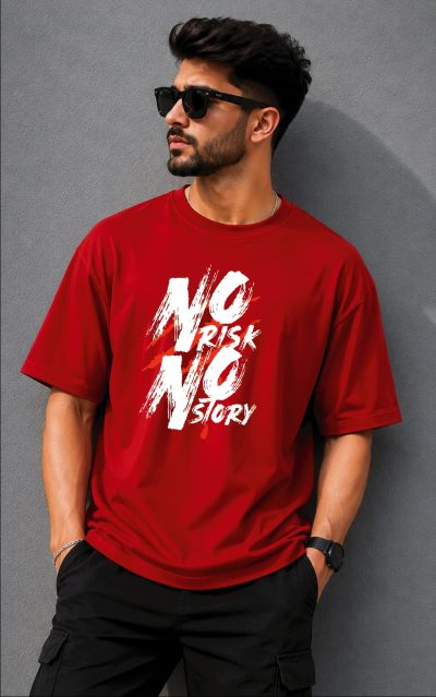 Premium Printed Drop-Shoulder T-Shirt