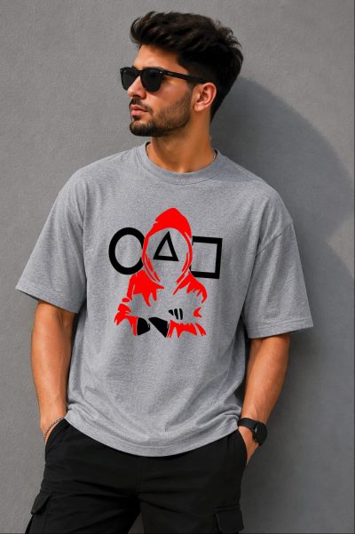 Premium Printed Drop-Shoulder T-Shirt