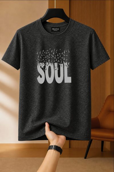 Printed Cotton Regular T Shirt