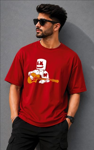 Premium Printed Drop-Shoulder T-Shirt