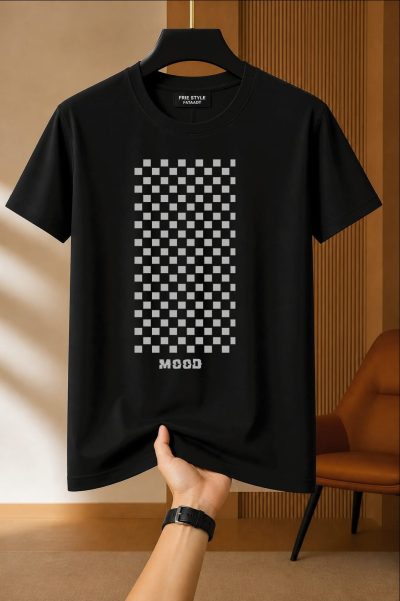 Printed Cotton Regular T Shirt