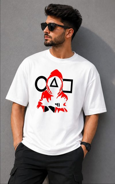 Premium Printed Drop-Shoulder T-Shirt
