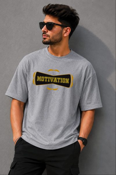 Premium Printed Drop-Shoulder T-Shirt