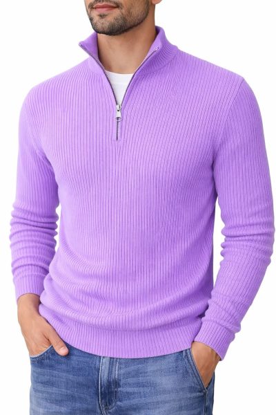 Zipper Full Sleeve Thermal  T-shirt