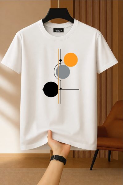 Printed Cotton Regular T Shirt