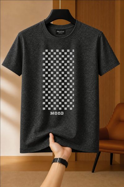 Printed Cotton Regular T Shirt