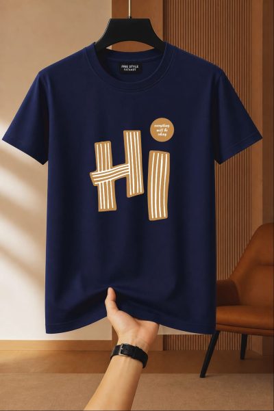 Printed Cotton Regular T Shirt