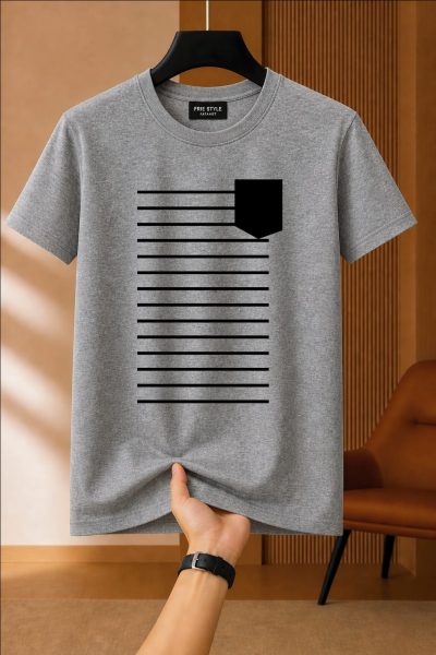 Printed Cotton Regular T Shirt