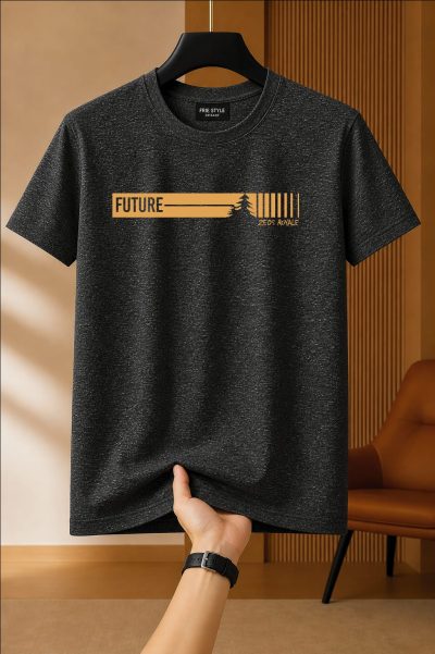 Printed Cotton Regular T Shirt