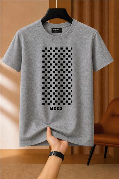Printed Cotton Regular T Shirt