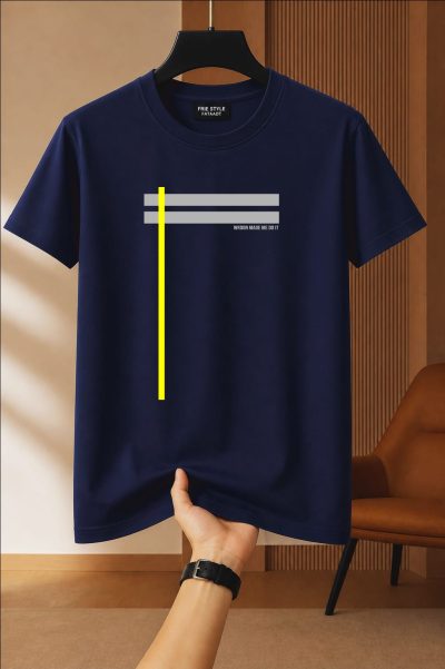 Printed Cotton Regular T Shirt